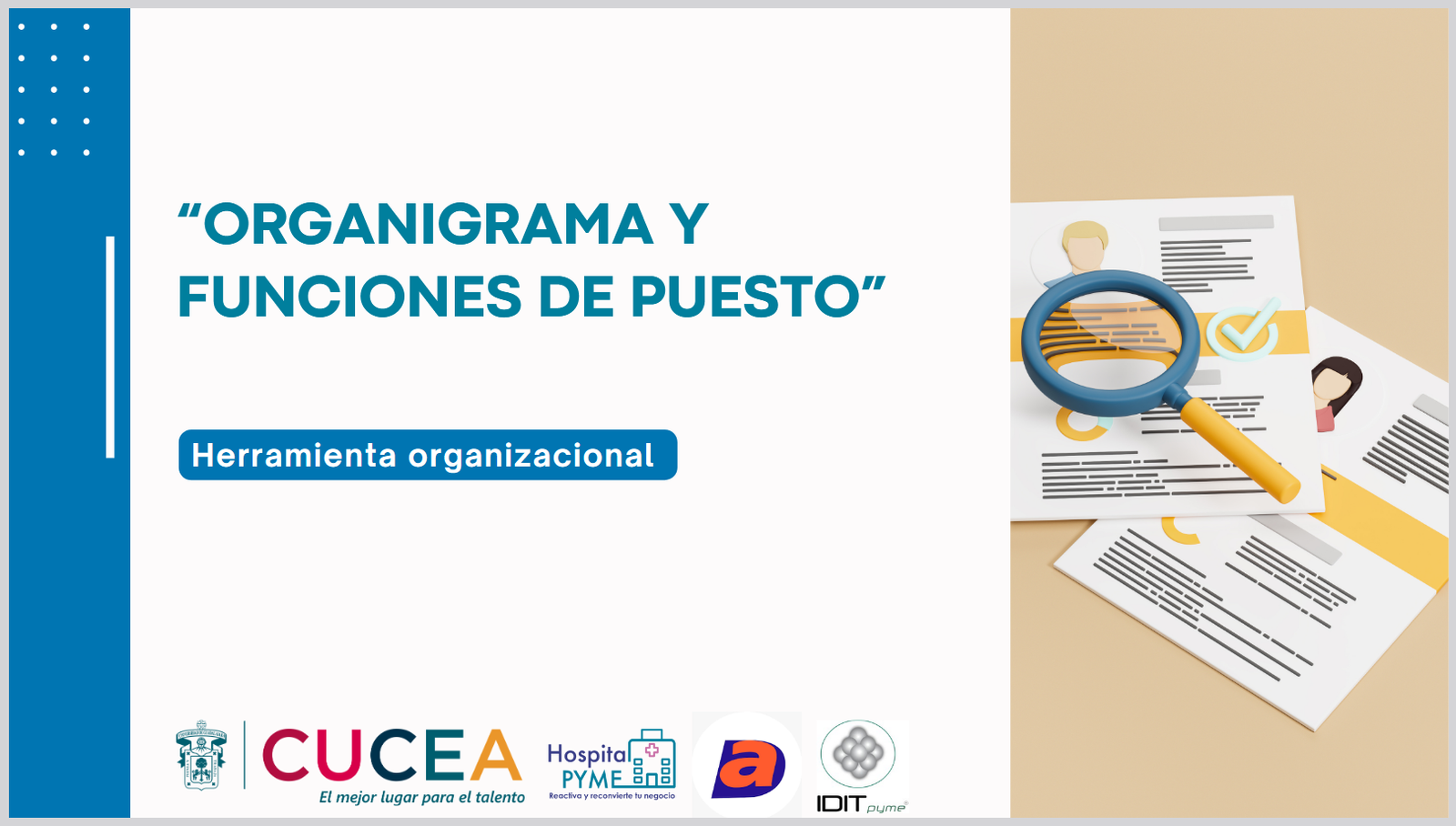Organigrama y funciones de puesto 